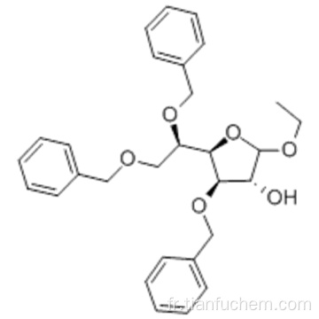 D-glucofuranoside d&#39;éthyle 3,5,6-tris-O- (phénylméthyl) - CAS 10310-32-4
